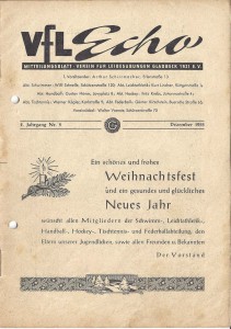 VfL-Echo Dezember 1955 Cover