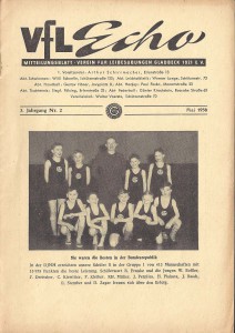 VfL-Echo Mai 1956 Cover