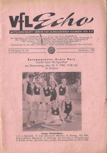 VfL-Echo September 1958 Cover