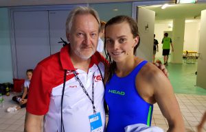 Arm in Arm - Jessica Steiger und Trainer Harry Schulz