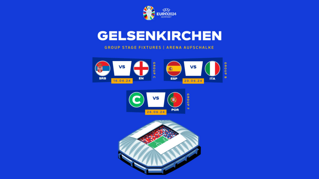 Spanien gegen Italien, Serbien gegen England - und auch Portugal kommt nach Gelsenkirchen! Sei auch du beim großen Fußballevent ganz nah dabei und bewirb dich noch bis zum 15. Dezember als Volunteer auf euro2024volunteers.com.