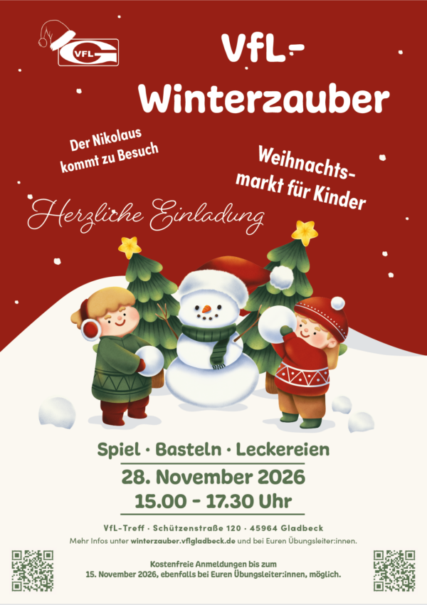 Winterzauber 2026 VfL-Winterzauber für Kinder